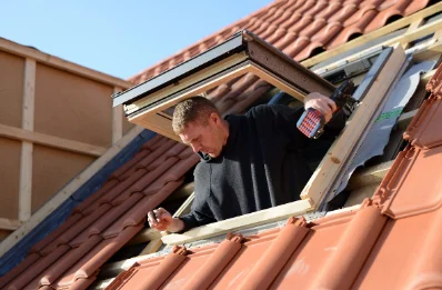 Pose de fenêtres de toit Velux à Lasson